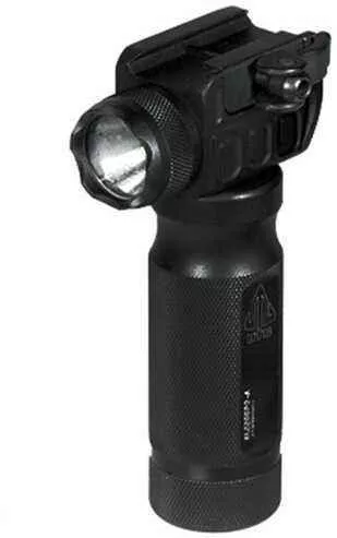 Leapers, Inc. - UTG Flashlight, New Gen 400 Lumen, Fits Picatinny, w/ Quick Detach Mount Base, Black Finish MNT-EL228GPQ-A