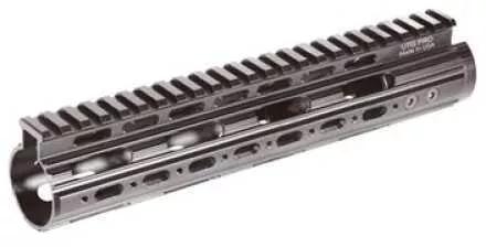 Leapers, Inc. - UTG Rail System, 9", for AR Rifles, Mid Length, Super Slim Free Float Handguard, Black Finish