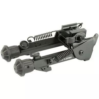Leapers Inc. - UTG Super Duty Bipod Fits Picatinny or Weaver Rail 6" - 8.5" with QD Lever Mount Black TL-BP98Q