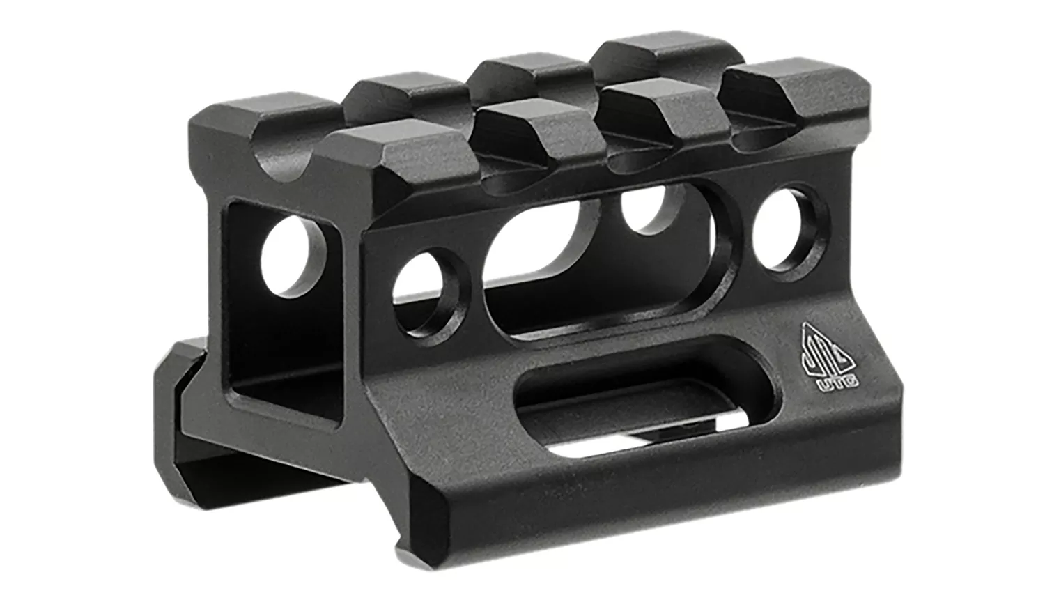 Leapers MTRSX8S Picatinny RiserMatte Black Anodized Aluminum Picatinny Mount