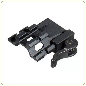 Leapers UTG LE Rated Tri-Rail/Single Slot Angle Mount w/Integral QD Lever Lock System