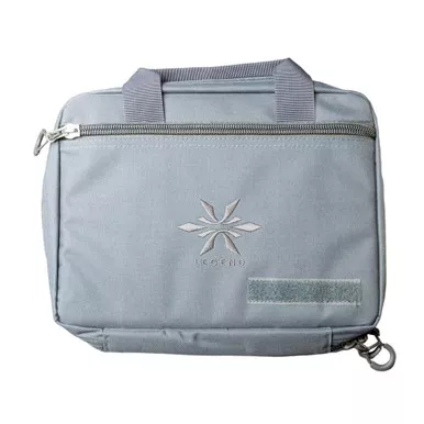 Legend Outdoor Gear Phoenix Tactical Pistol Case, Polyester Construction, Stealth Gray PHX500-SG