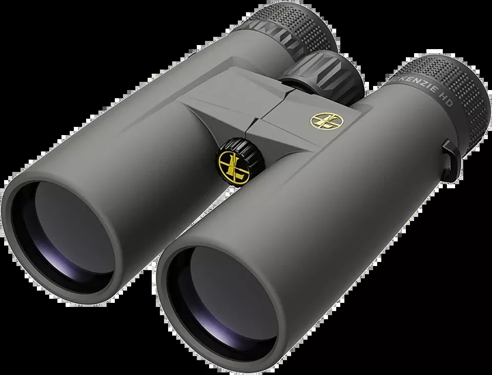 Leupold BX-1 McKenzie HD 10x50mm Roof Prism Binoculars - Shadow Gray Armor Coated