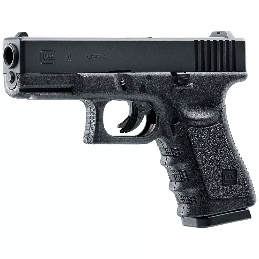 Licensed GLOCK 19 Gen 3 Co2 Non-Blowback .177 Cal BB Gun Air Pistol