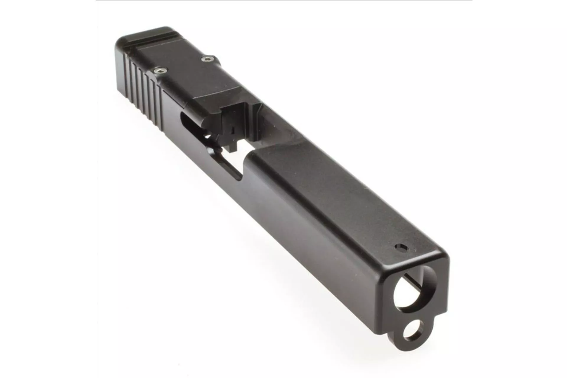 Lone Wolf Arms Alpha Wolf G17 9mm Stripped Slide for Glock 17 Gen 3 – RMR Cut – AW-SLIDE17-G3-OEM-RMR-BLK