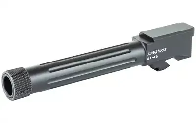 Lone Wolf Distributors Alpha Wolf Barrel for Glock 21 Threaded Black