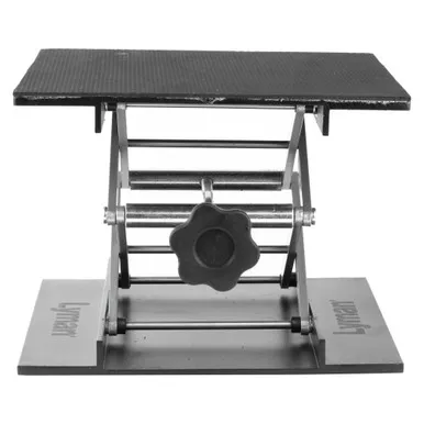 Lyman Products Shooting Rest, Black, Standard Size, Non-Slip Textured Platform, 10x10 Shooting Platform