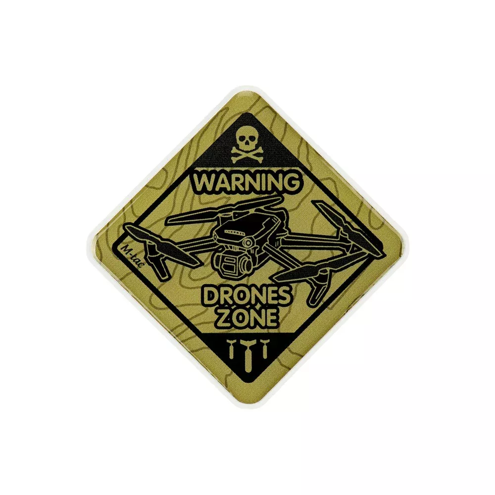 M-Tac Embossed Sticker Drones Zone