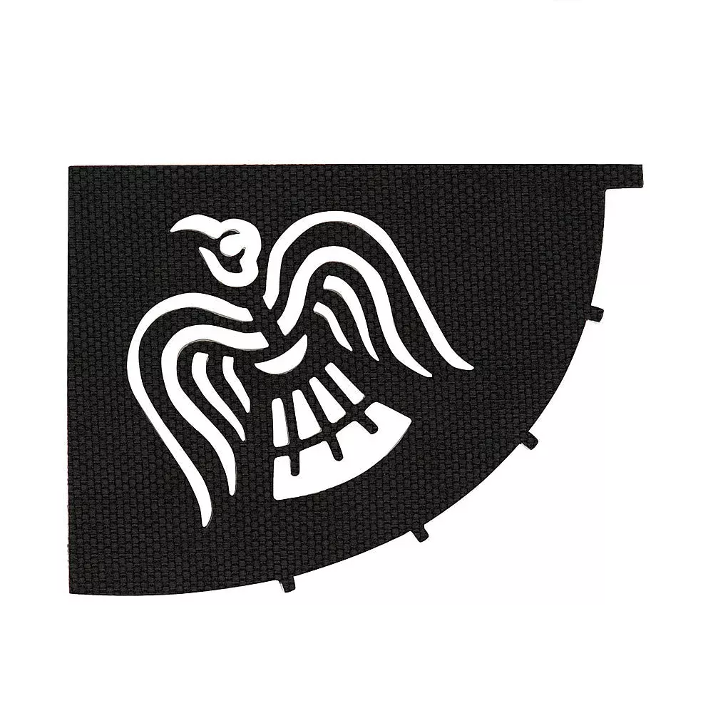 M-Tac Patch Raven Banner Laser Cut Through