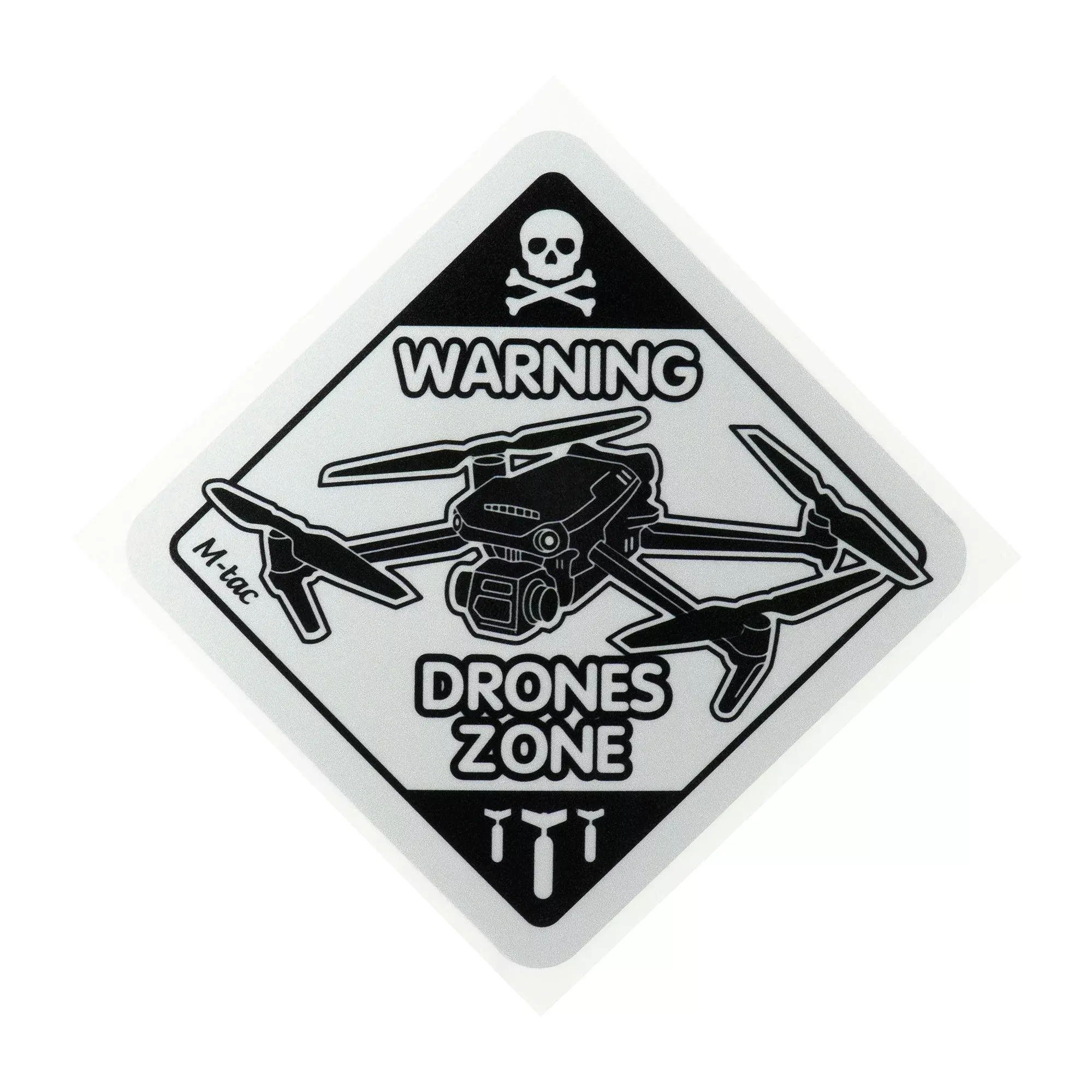 M-Tac Sticker Drones Zone Reflective