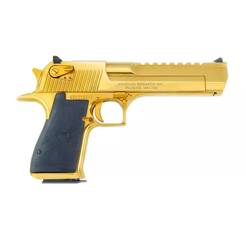 Magnum Research Desert Eagle Mark XIX Handgun .357 Magnum 9/rd 6″ Barrel Titanium Gold