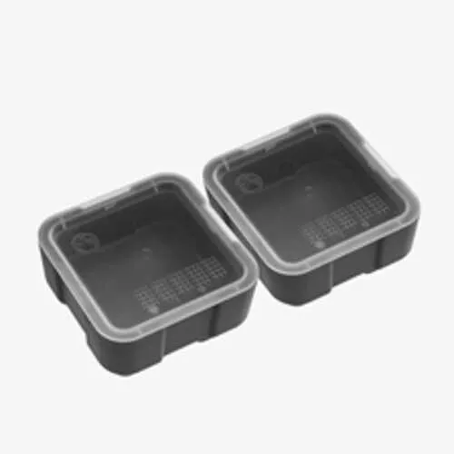Magpul Industries DAKA Bins, 2X2, Compatible with DAKA GRID Organizer Panels, Matte Finish, Red, 3.2"x3.2"x1.3" Internal, (2)-2X2 Bins Included MAG1390-RED