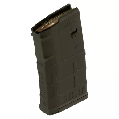 Magpul Industries M3 - DPMS/SR25/LaRue OBR, 308 Winchester, 20 Rounds, Magazine, Olive Drab Green