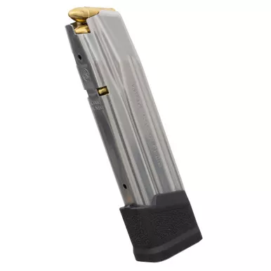 Magpul Industries Magazine, AMAG 21 SG9, 9MM, 21 Rounds, Fits Sig P320, Stainless Steel, Silver MAG1465-SST