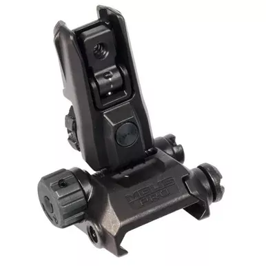 Magpul Industries MBUS Pro LR Adjustable Sight Rear, Black MAG527-BLK