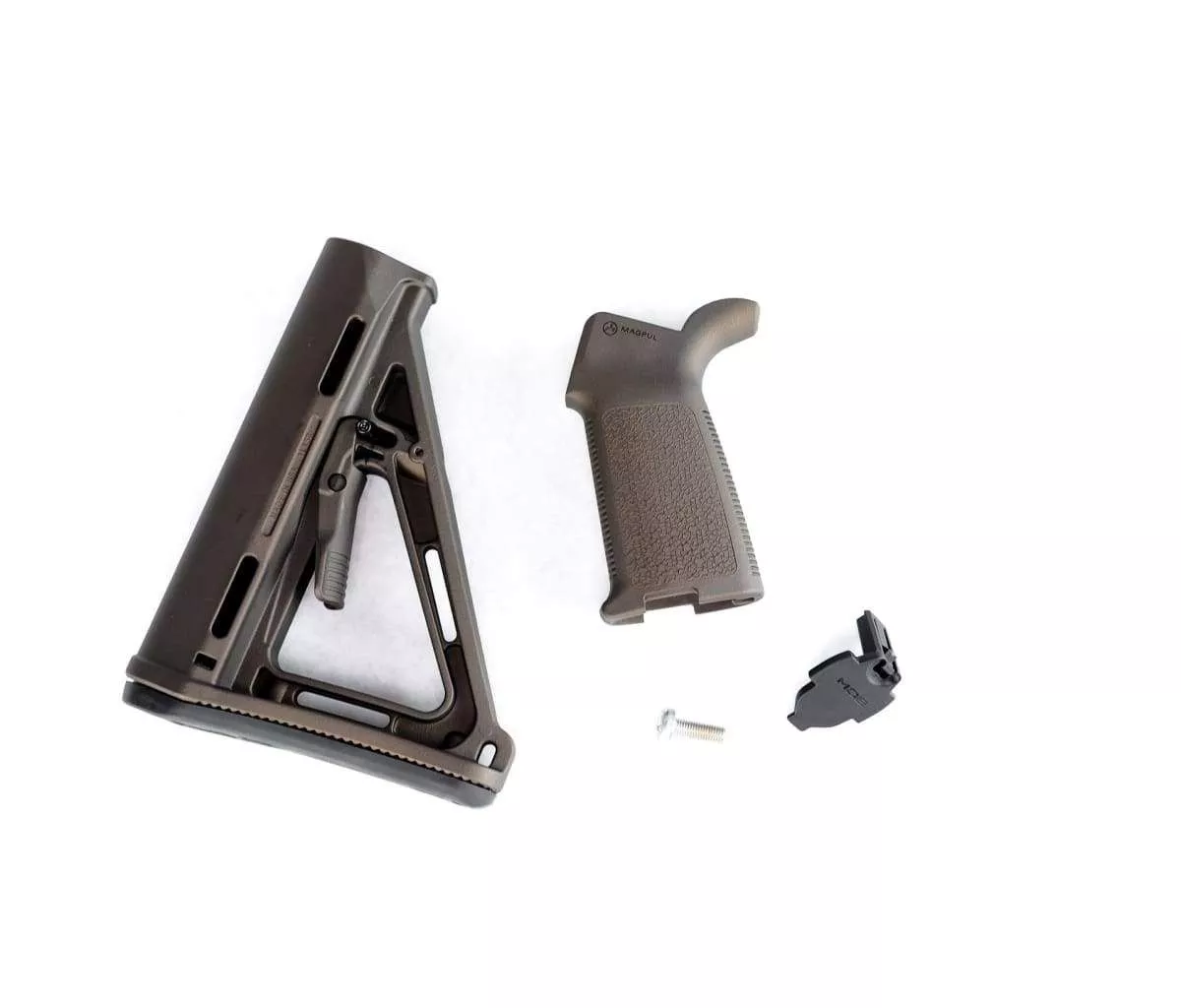 Magpul MOE Mil-Spec Stock and Grip – Midnight Bronze