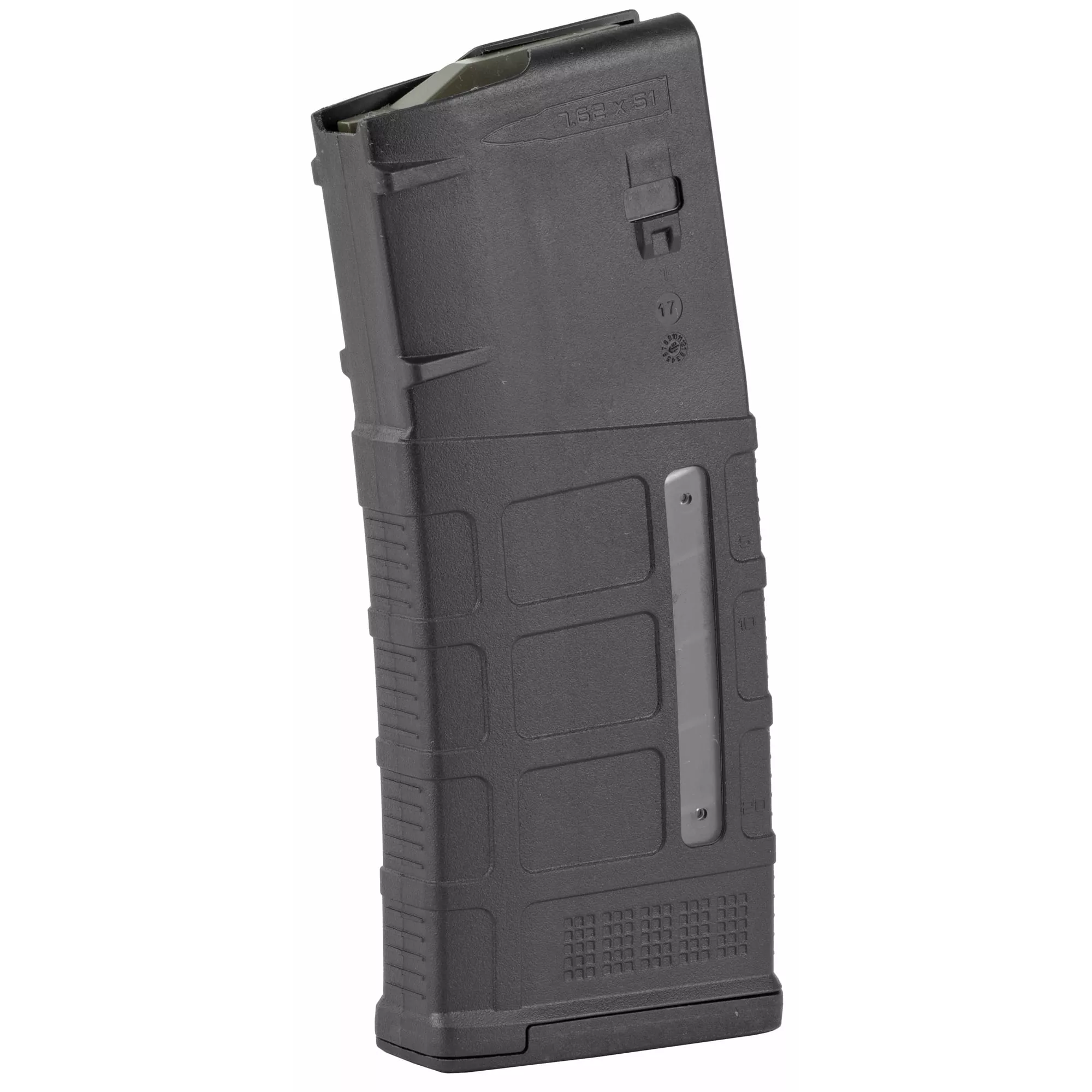 MAGPUL PMAG 25 LR/SR GEN M3 WINDOW BLACK