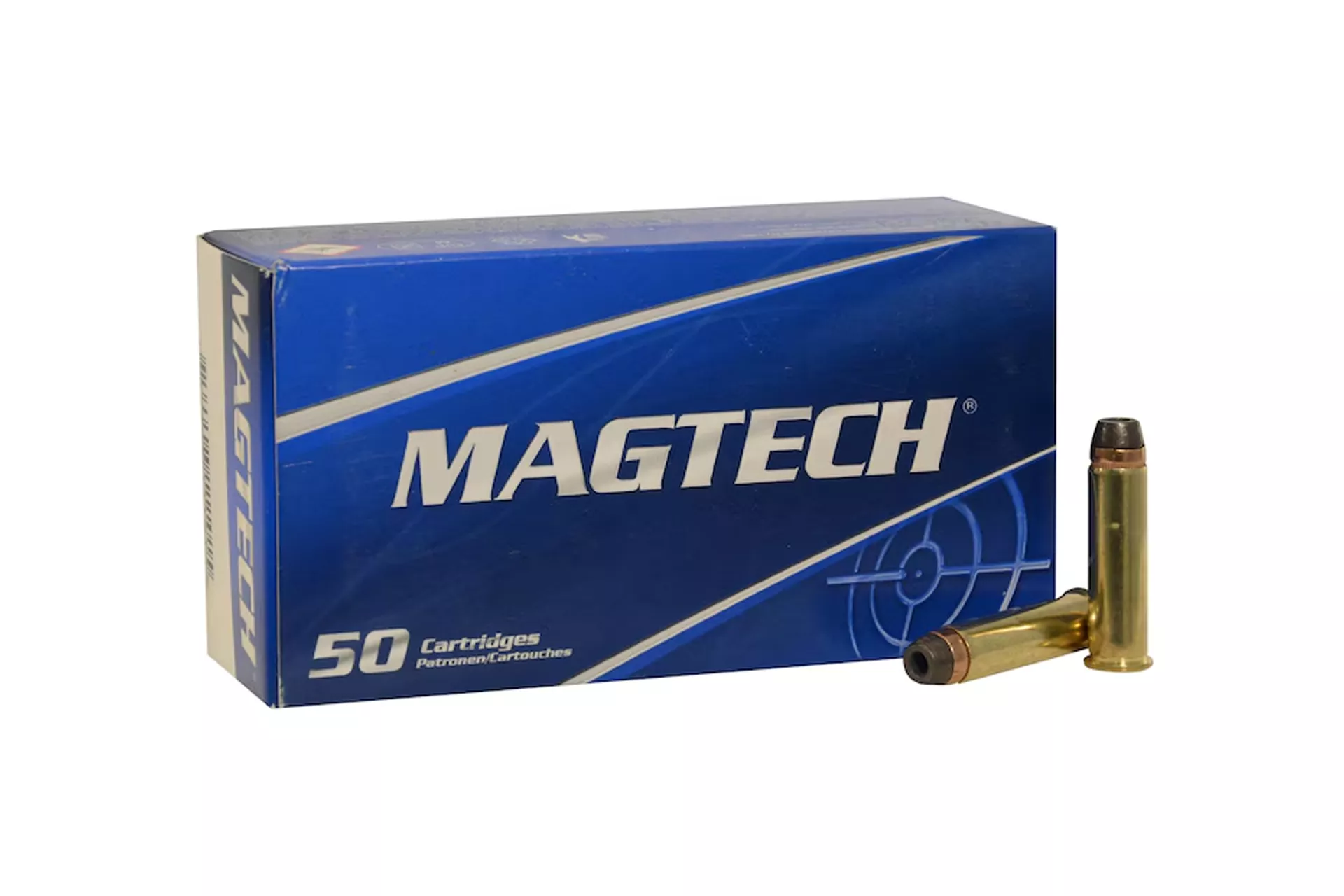 Magtech 357 Magnum 158gr SJHP Handgun Ammo – 50 round box – 357B