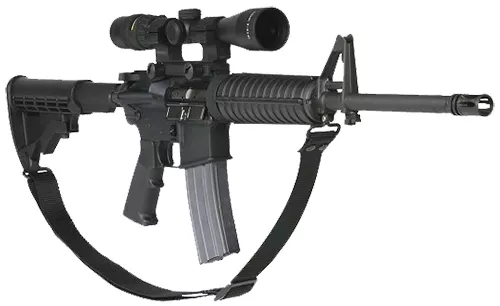 Max Ops SPT4 Duty Tactical Sling Black Webbing 11″ OAL Adjustable Two-Point Tactical