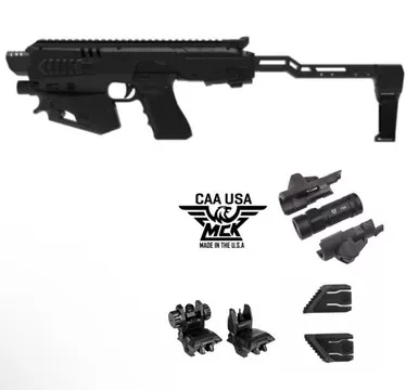 MCK EVO STAGE 1 MICRO CONVERSION KIT – PISTOL TO PDW CROSS PLATFORM CHASSIS - USA MADE
