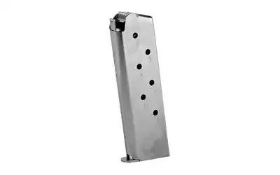 Mec-Gar 1911 .45ACP 7 Round Magazine Nickel