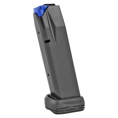 Mec-Gar USA Pistol Magazine, 9MM, 19 Rounds, Fits CZ75 Pistols, Steel, Black, Anti-Friction Coating