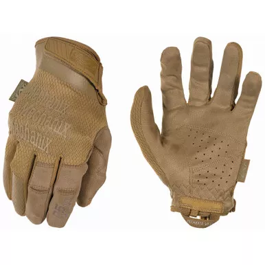 Mechanix Wear Mechanix Wear Specialty 0.5mm Covert Shooting Gloves – Large, Coyote