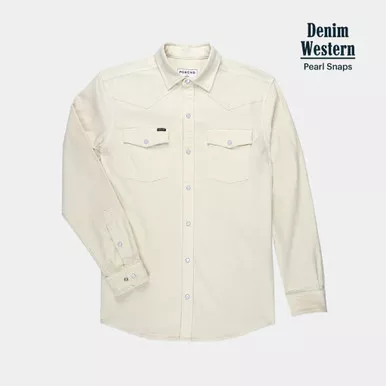 The Merle Denim Regular LS Shirt