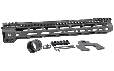 Midwest Combat Rail Lightweight M-LOK 14" Free Float Handguard Black