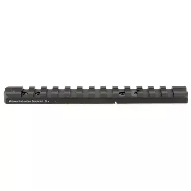 Midwest Industries 1 Piece Base, Black, Picatinny Rail, Marlin 336/1895 MI-1895R