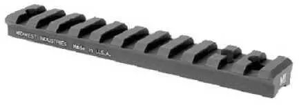 Midwest Industries 1 Piece Base, Fits Ruger 10/22, Black MI-1022SM