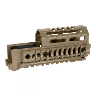 Midwest Industries AK Alpha 6" Quad Rail - FDE