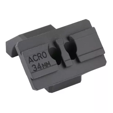 Midwest Industries MK2, Cap, 34mm, 45 Degree Offset, Fits Aimpoint ACRO, Black MI-MK2-34ACRO45