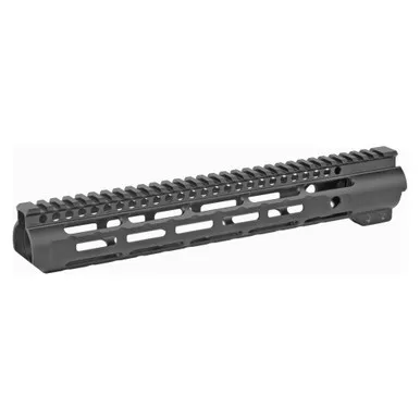Midwest Industries Slim Line Handguard, 12.625" Length, M-LOK, Aluminum, Fits AR-15 Rifles, Includes 5-Slot Polymer Rail, Black Anodized Finish MI-SLH12.625