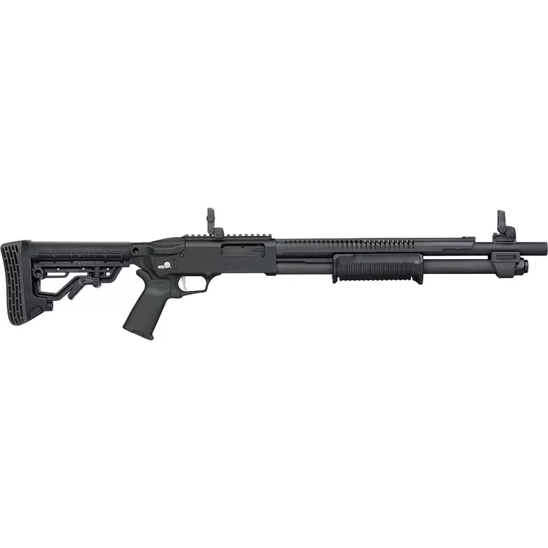 MOSSBERG – 590R 12 Gauge 18.5″ BBL 7 Round Black W/MBUS Sights Black Quantity Discount PriceAdd To Favorite