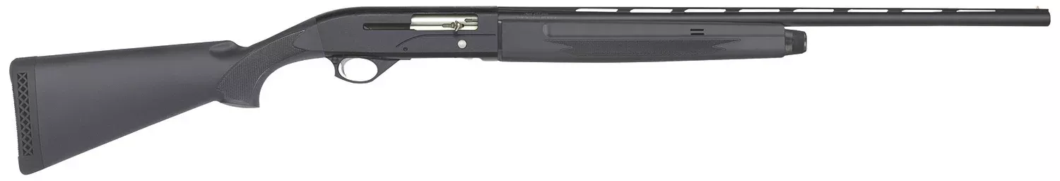 Mossberg 75803 SA All Purpose Full Size 28 Gauge Semi-Auto 2.75″ 4+1 26″ Blued Vent Rib Barrel, Blued Stainless Steel Receiver, Fixed Black Synthetic Stock, Right Hand