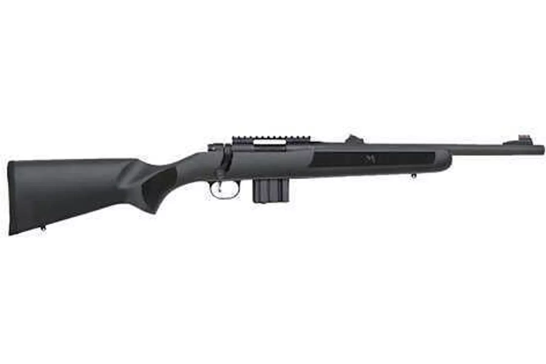 Mossberg MVP Patrol 5.56mm NATO 16.25" Threaded Medium Bull Barrel Rifle Sights Classic Black Texture Blued Matte/Satin Finish 10 Round Mag Bolt Action 27716