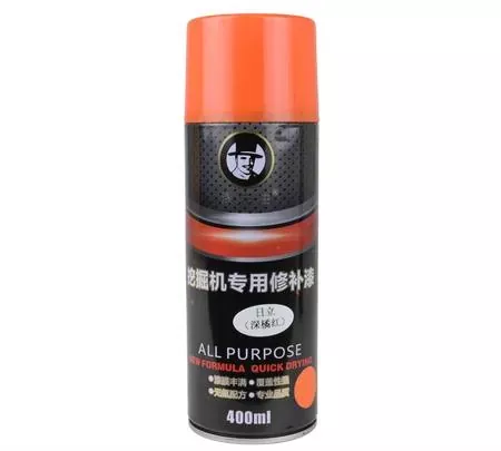 Mr Paint Hitachi High Heat Spray Paint: Dark Orange