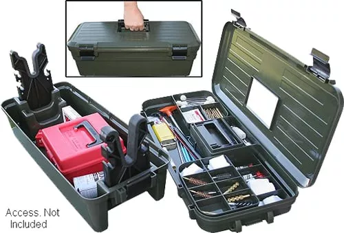 MTM Case-Gard RBMC11 Shooting Range BoxForest Green Plastic