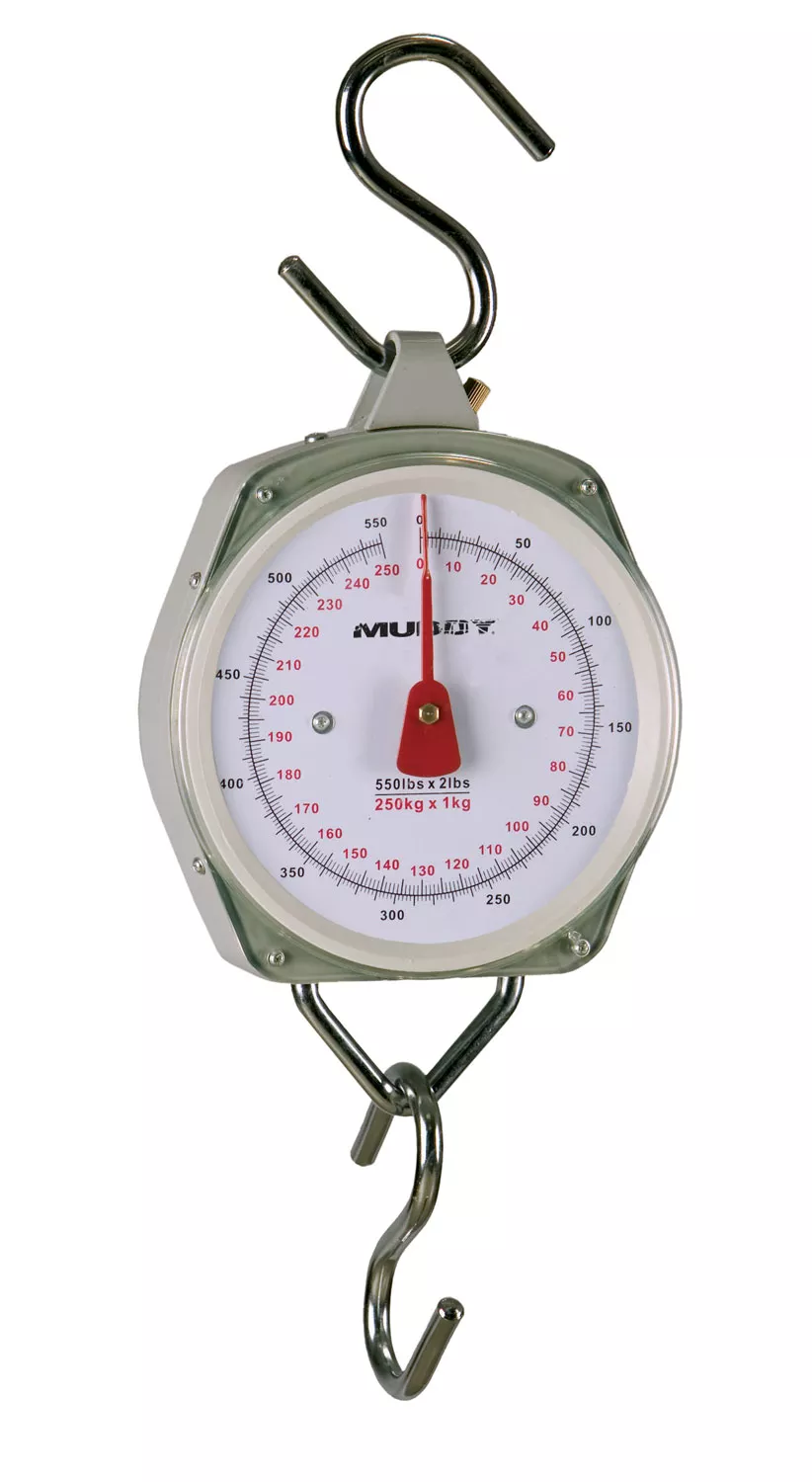 Muddy MUDGS550 Dial Game ScaleGray Aluminum 550 lbs Weight Capacity
