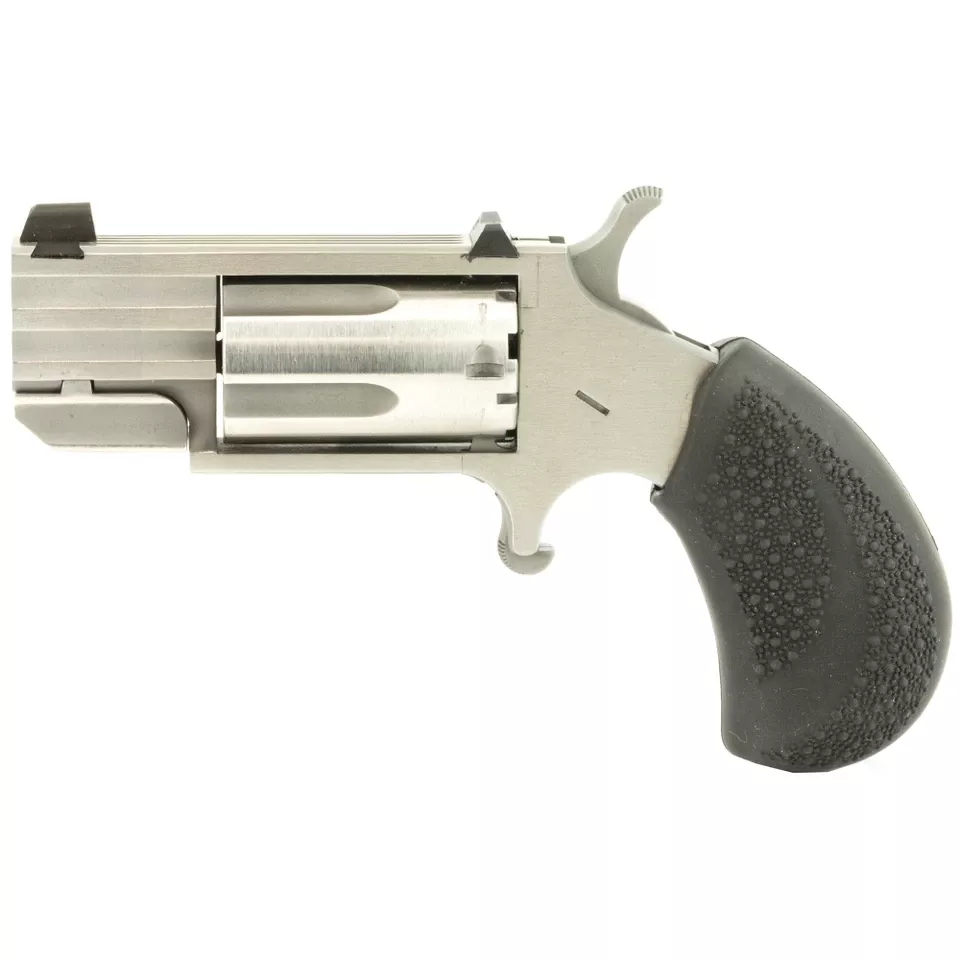 NAA Pug White Dot .22WMR 1" Barrel 5-Round Revolver