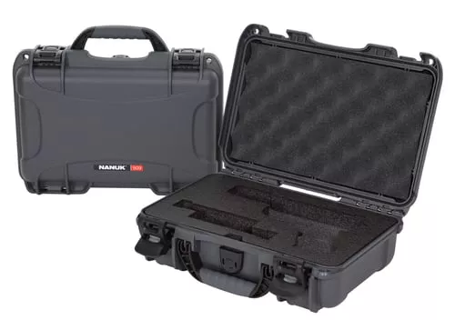 Nanuk 909GLOCK7 909Graphite Resin Compatible w/Glock