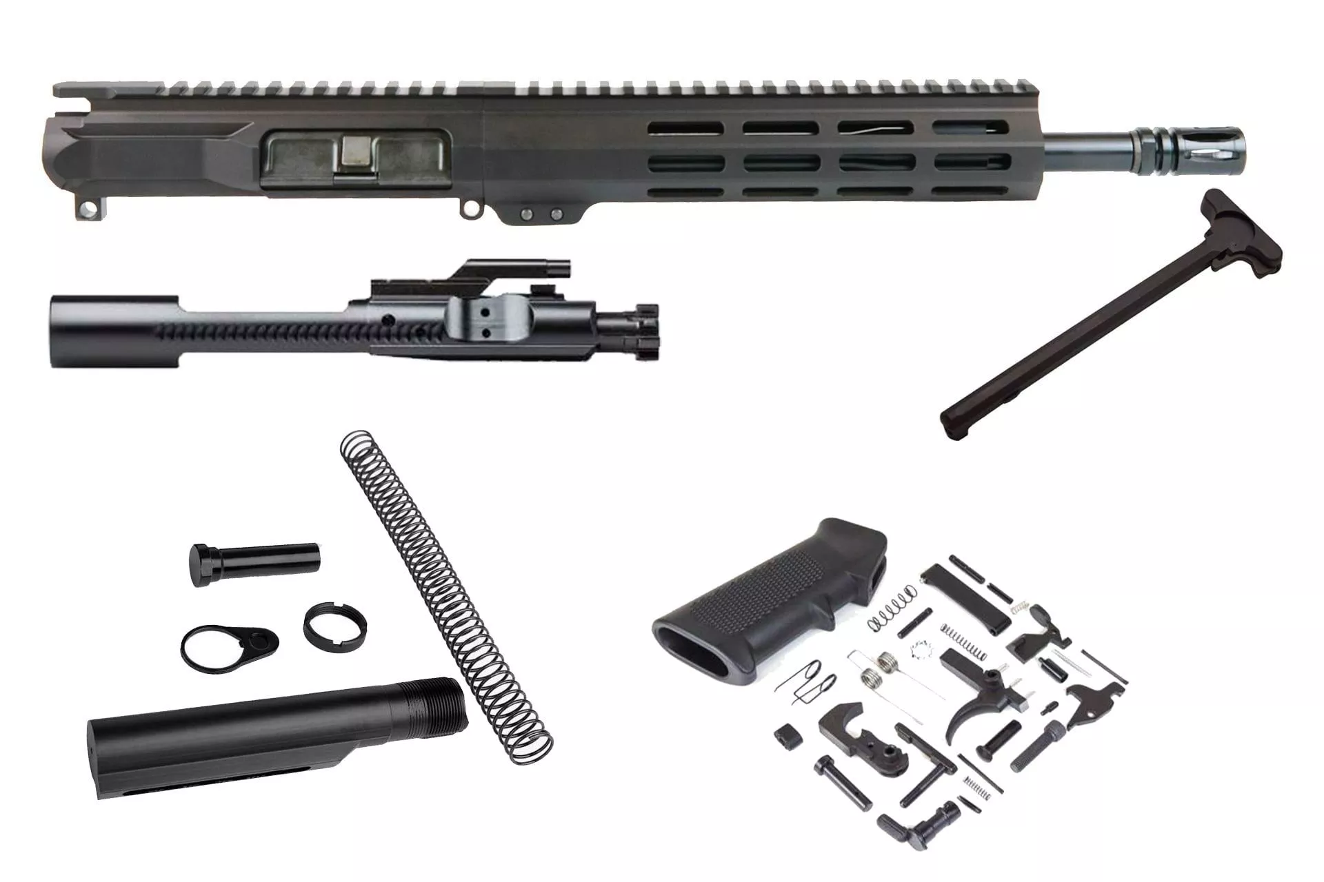 NBS 11.5″ 5.56 Nitride M-LOK Pistol Kit
