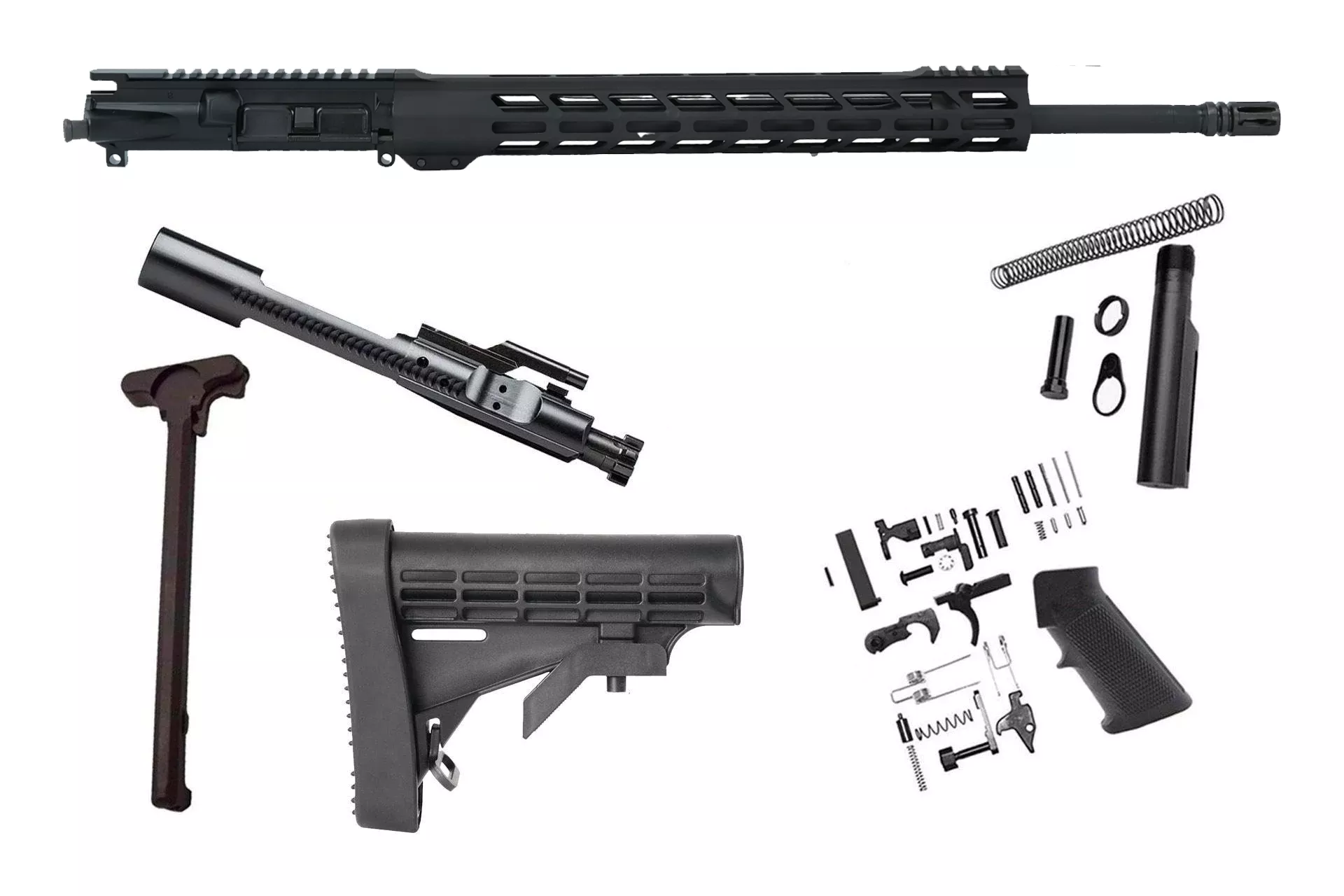 NBS 20″ 5.56 NATO Government Rifle Phosphate M-LOK Rifle Kit