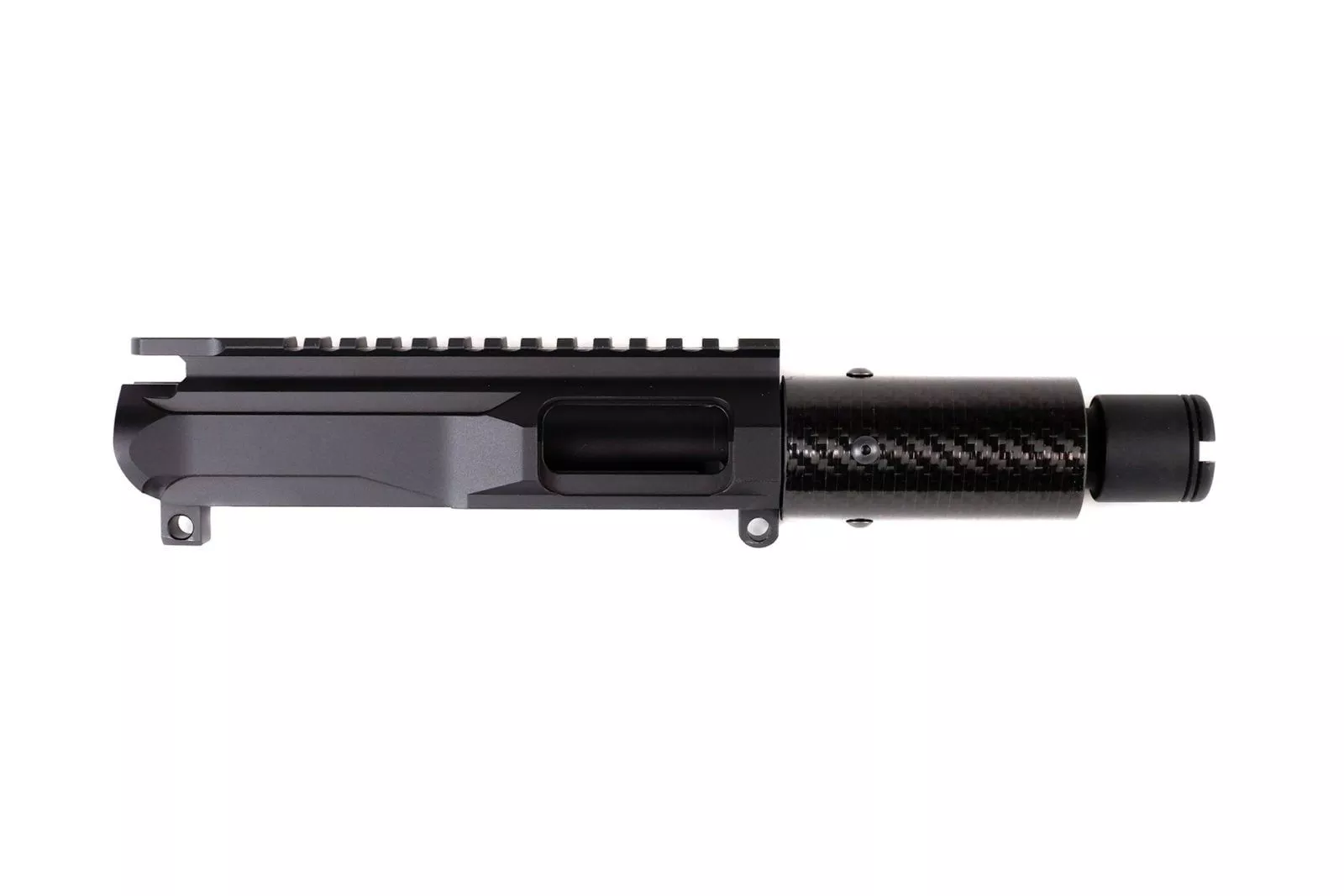 NBS 4″ Slick Side Billet 9mm Pistol Carbon Fiber Upper Assembly