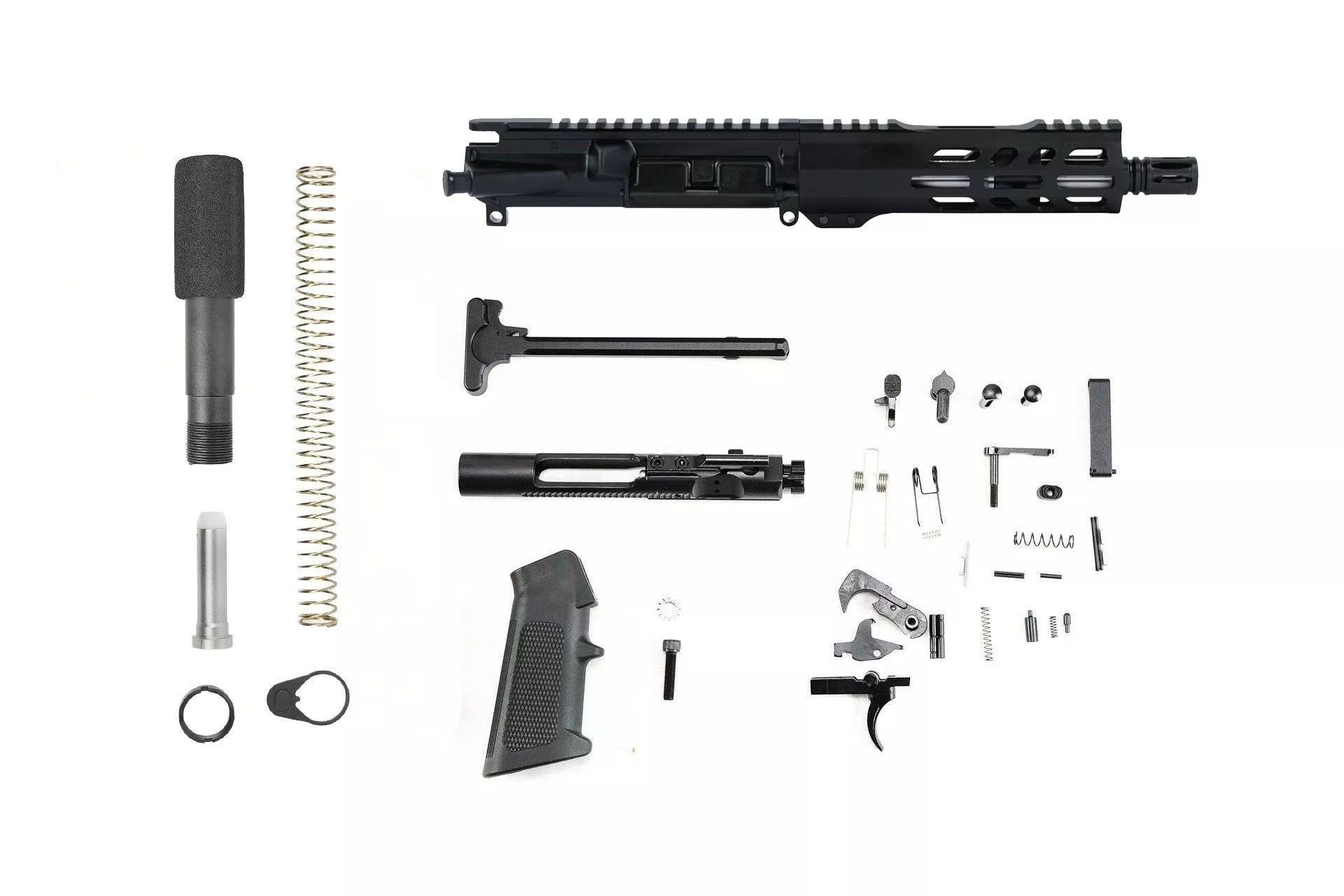 NBS 7.5″ 7.62×39 Pistol Stainless Steel M-LOK Pistol Kit