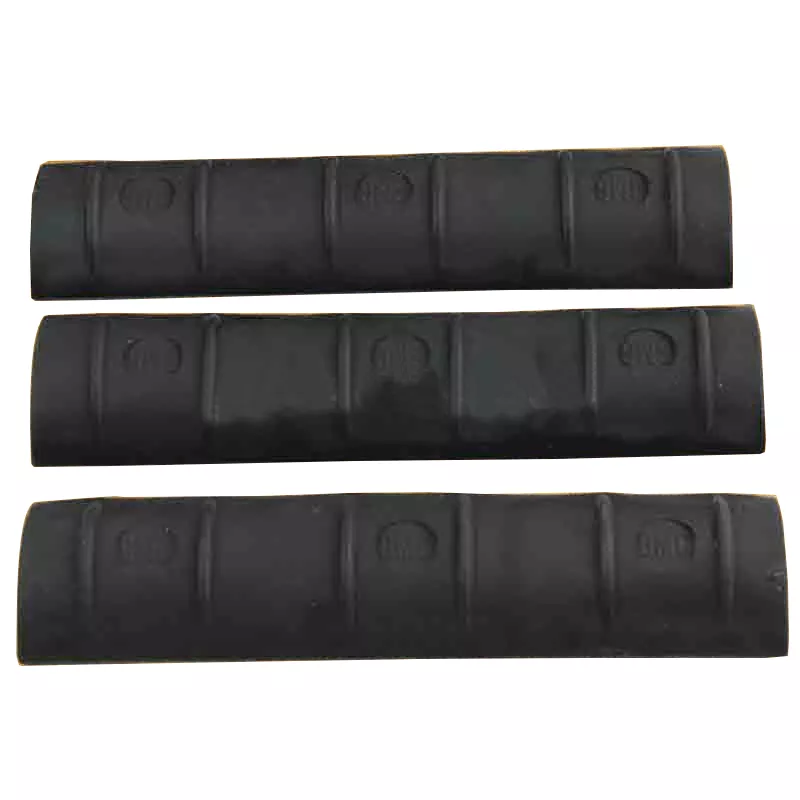 NBS Rubber Rail Covers (4 Pack) – Black