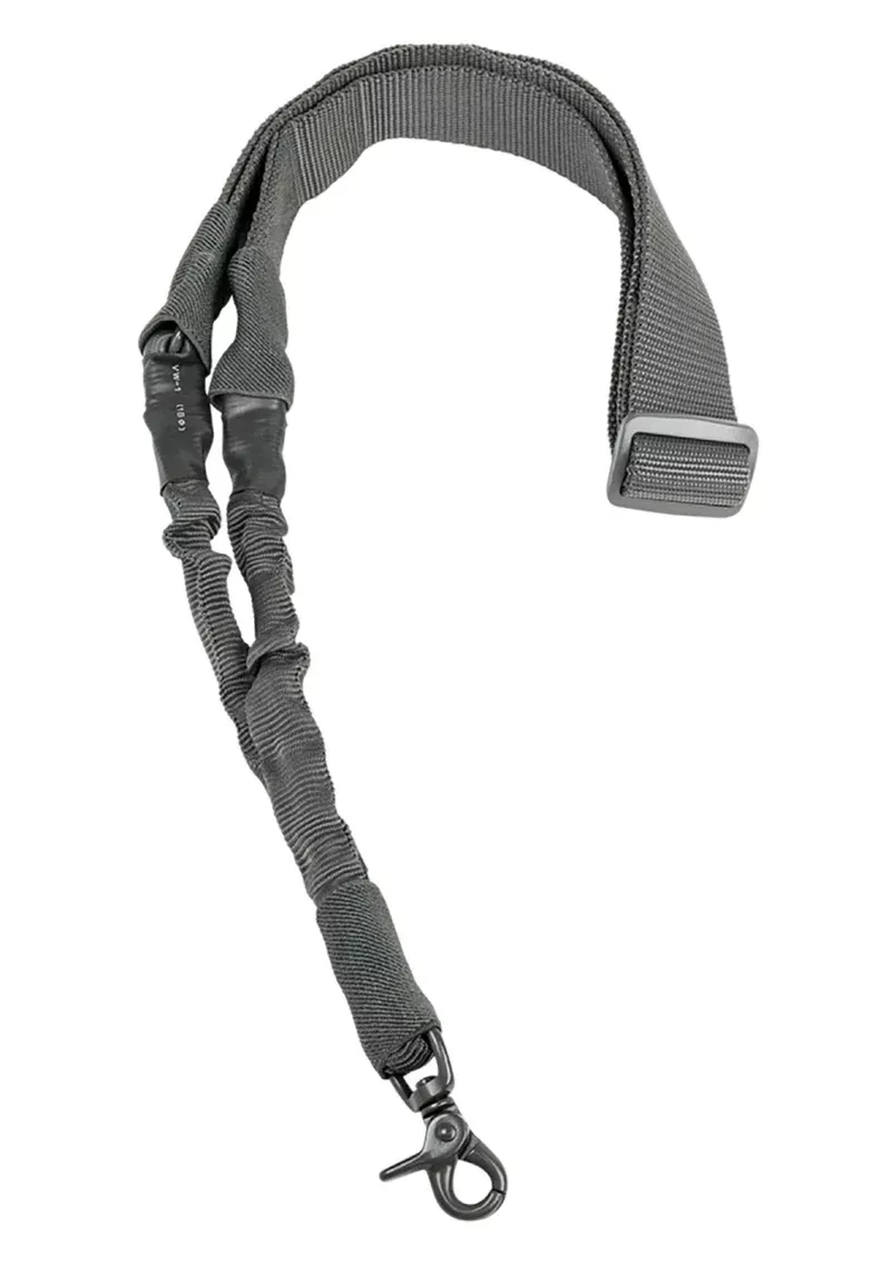 NcStar AARS1PU Single Point Sling 1.50" 44"-60" Urban Gray Nylon Rifle