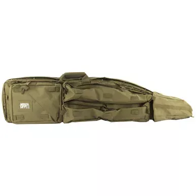 NcSTAR Drag Bag, 45" Rifle Case, Nylon, Tan, Includes Backpack Shoulder Straps CVDB2912T