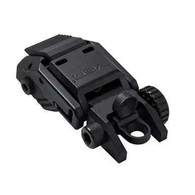 NcSTAR Pro Series Rear Flip-Up Sight, Fits Picatinny, Matte Finish, Black VMARFLR